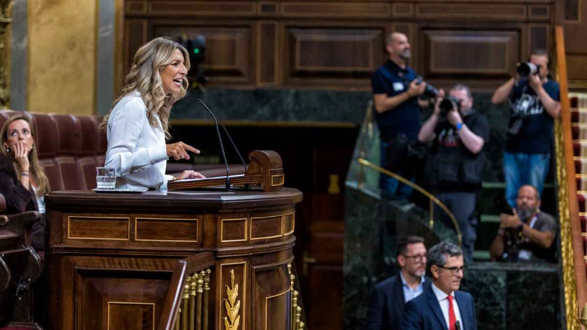 Yolanda Díaz en el Congreso