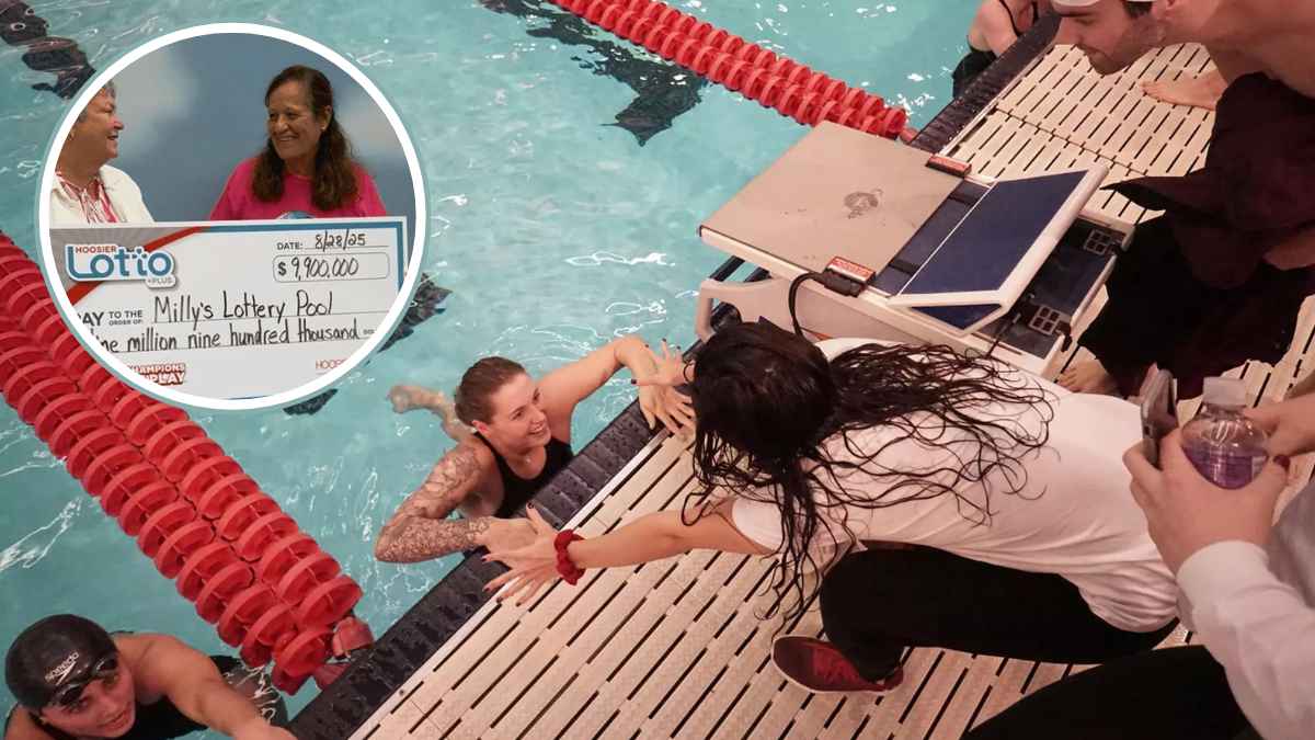 Ganadores de la Lotería de Hoosier celebran premio de casi 10 millones compartido entre excompañeros