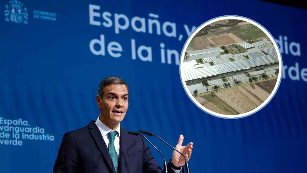 Pedro Sánchez anuncia ayuda a la gigafactoría de baterías Inobat en Valladolid