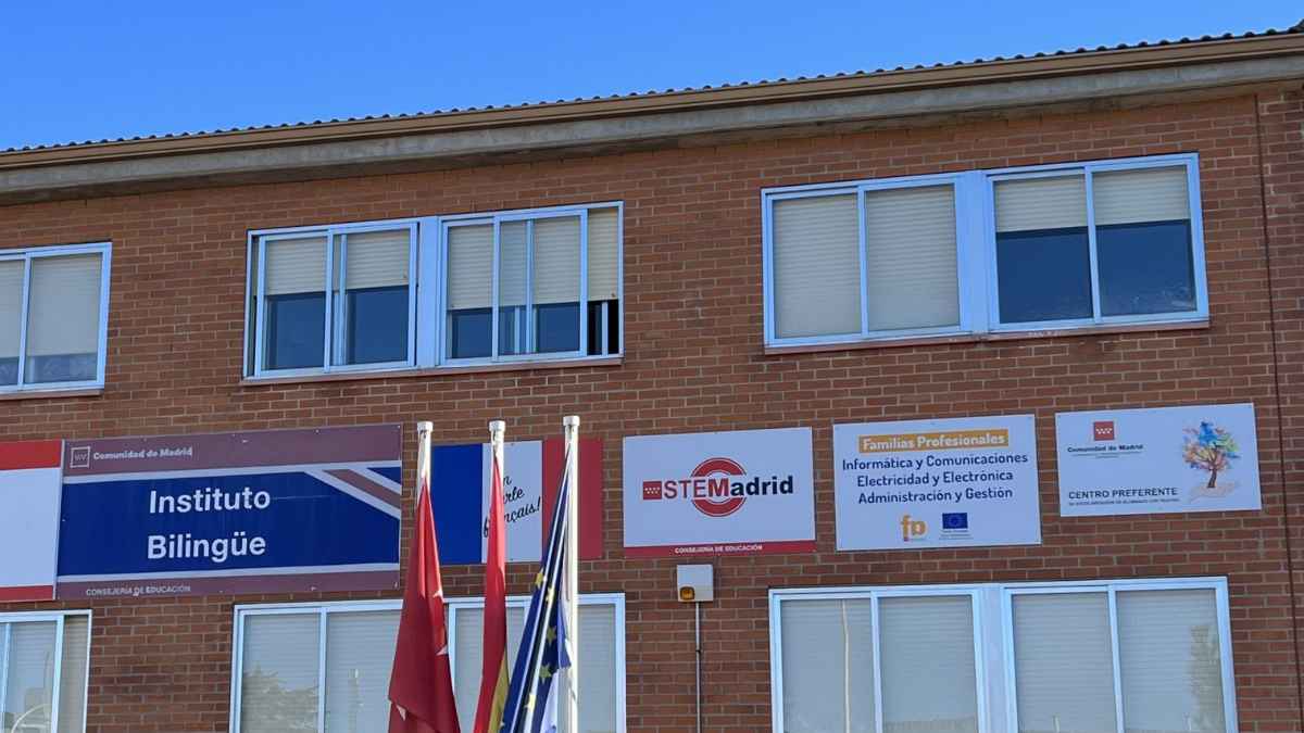 Instituto público de Madrid con vacantes de Formación Profesional