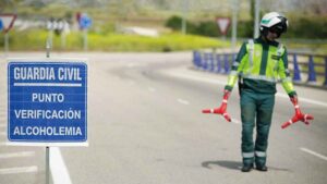 ontrol de alcoholemia guardia civil nueva tasa alcohol dgt 2025