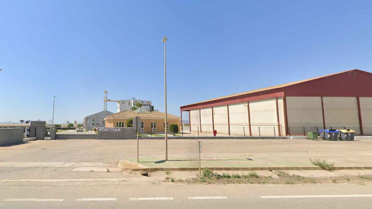 Fábrica de piensos PORCISAN en Pozo Estrecho Cartagena