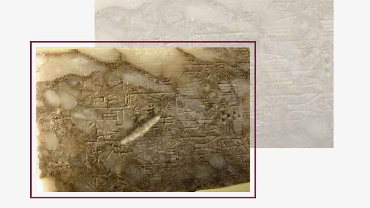Contrato laboral más antiguo del mundo en tablilla sumeria hallada en Lagash, Irak, 2100 a.C.