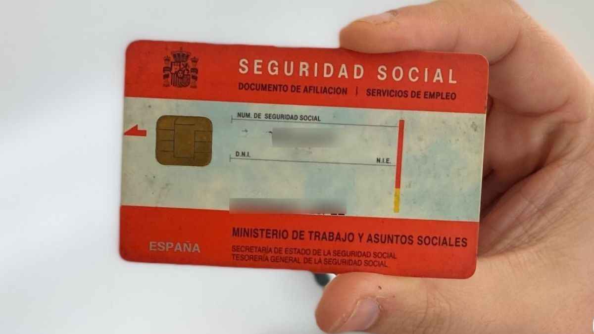 Tarjeta de afiliación a la Seguridad Social en España
