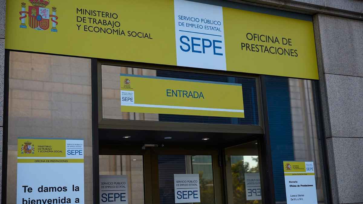 Oficina de prestaciones del SEPE donde se gestionan ayudas y cobros del paro