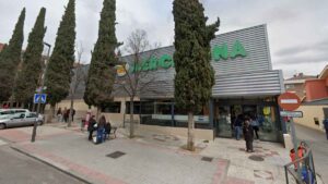 Fachada de supermercado Mercadona tras la condena por indemnización de 30.000 euros a una trabajadora