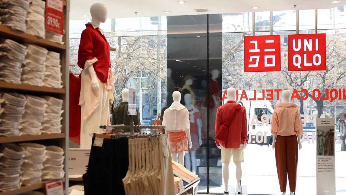 Interior de tienda Uniqlo España