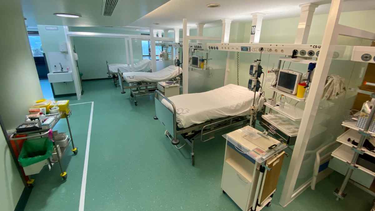 Sala hospitalaria del Sergas en Galicia para reforzar hospitales y servicios de urgencias