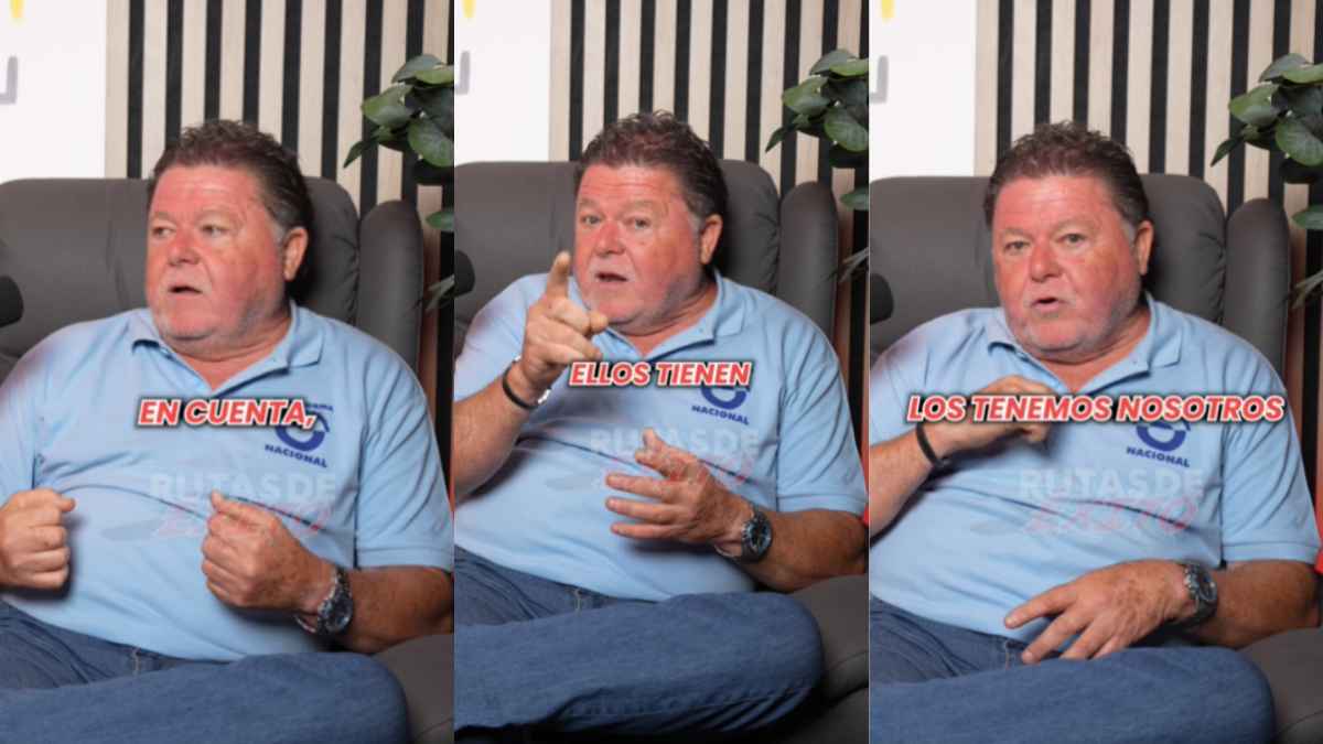 Juan Antonio Trujillo camionero autónomo durante una entrevista sobre las largas jornadas de trabajo en el transporte en España