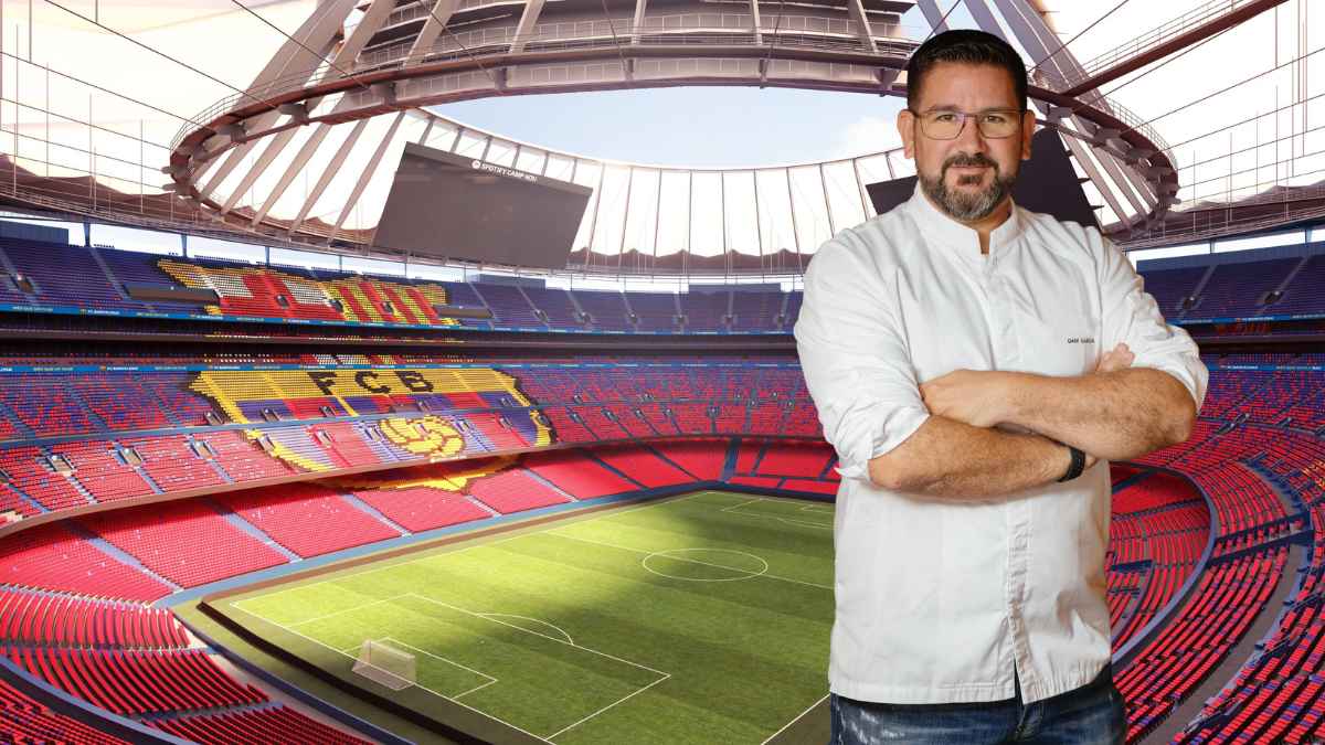 Personal de hostelería para eventos Camp Nou Grupo Dani García
