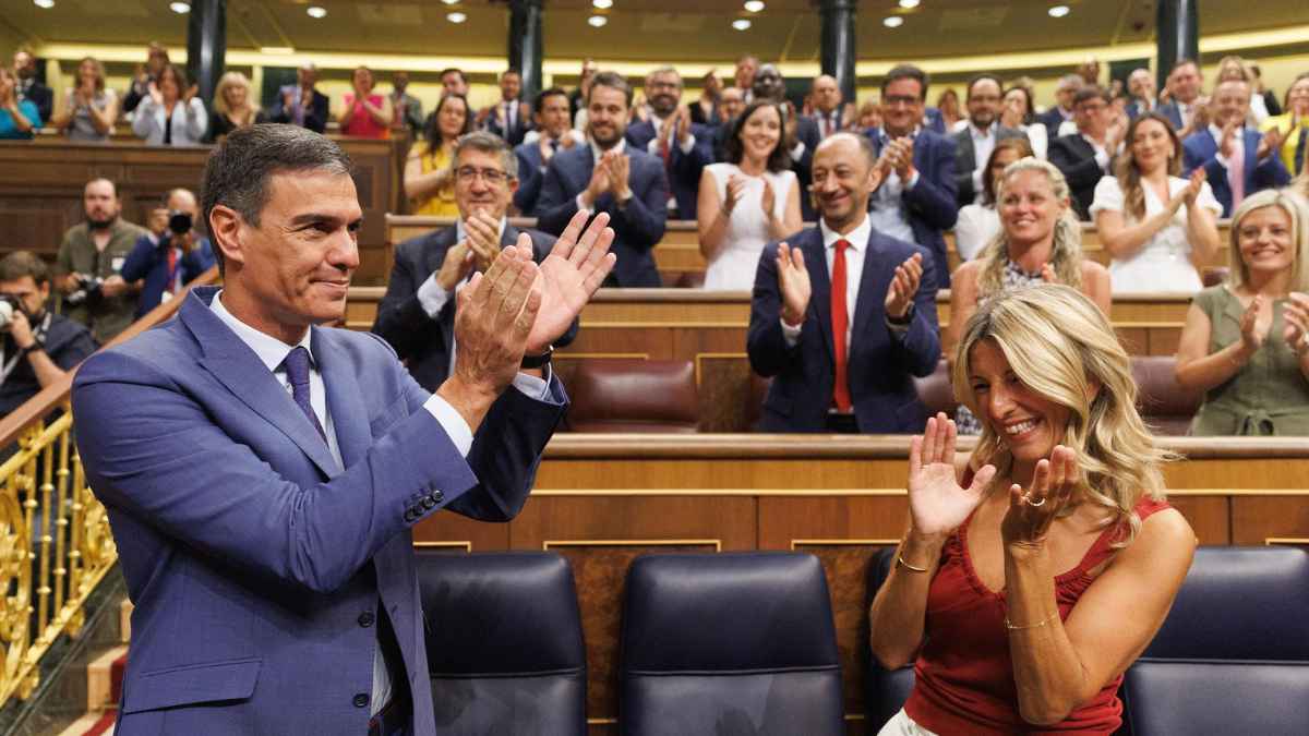 Pleno del Congreso de los Diputados durante una sesión parlamentaria tras aprobarse cambios en la jubilación de funcionarios
