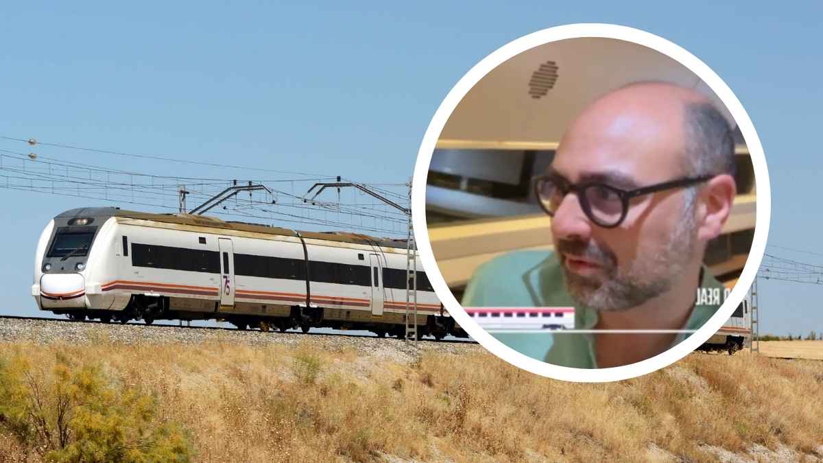 José Luis viaja 200 kilómetros diarios en tren para trabajar en Madrid y pagar un alquiler más barato en Ciudad Real