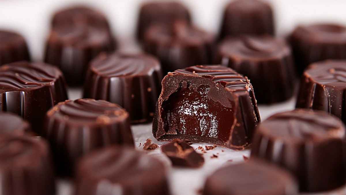 Bombones de chocolate para promoción en Ribabellosa durante la campaña de Navidad