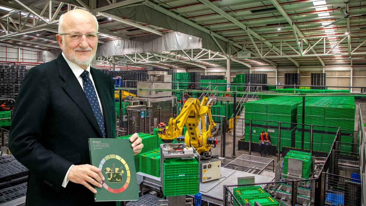 Centro logístico de Logifruit tras el anuncio de su adquisición por Mercadona