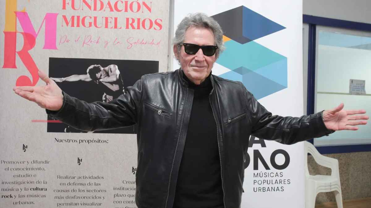Miguel Ríos, a los 81 años, sigue en activo tras cotizar por la pensión mínima durante su carrera musical