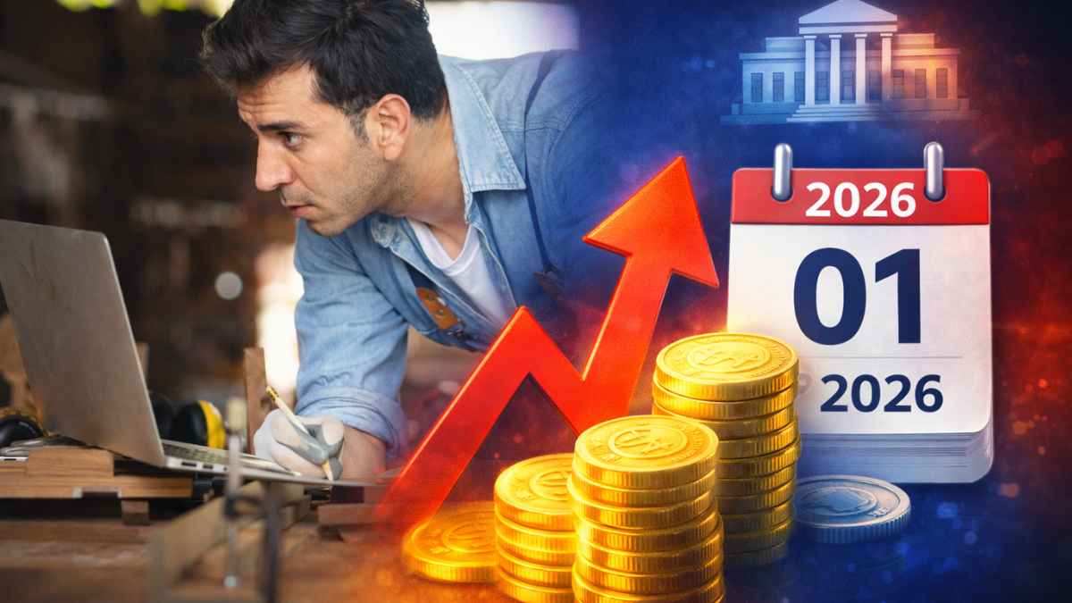 Autónomo trabajando con subida de cuotas en enero de 2026 por el MEI