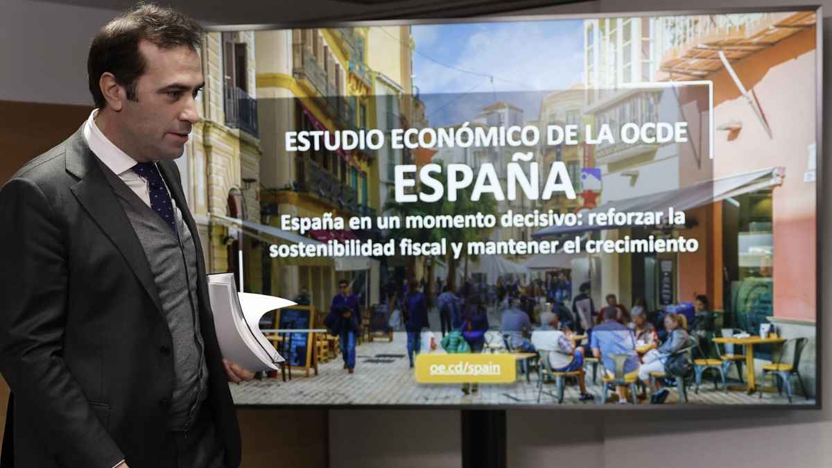 Presentación del estudio económico de la OCDE sobre las pensiones y sostenibilidad fiscal en España