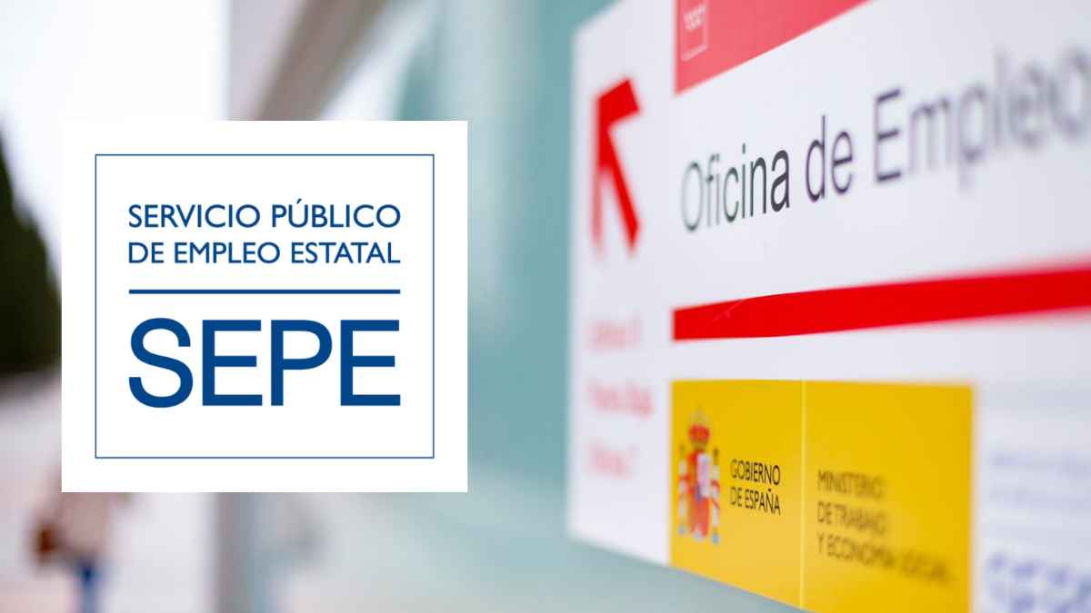 Oficina del SEPE tras el cambio de normas del paro y el pago de oficio al encontrar trabajo