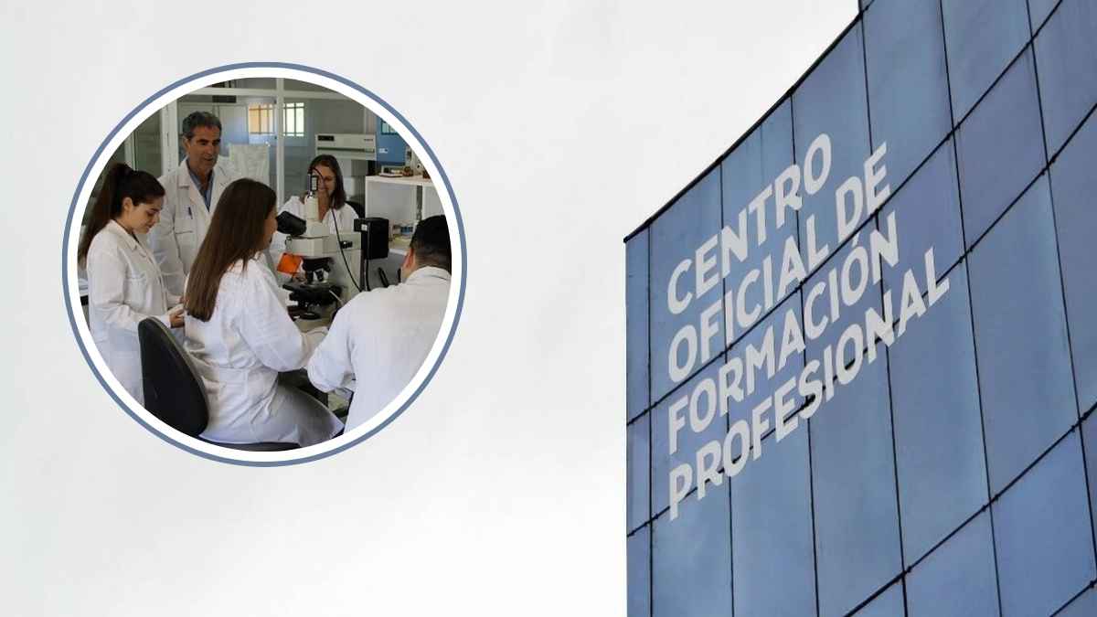 Estudiantes de Formación Profesional en un centro de FP ante el auge de la enseñanza privada