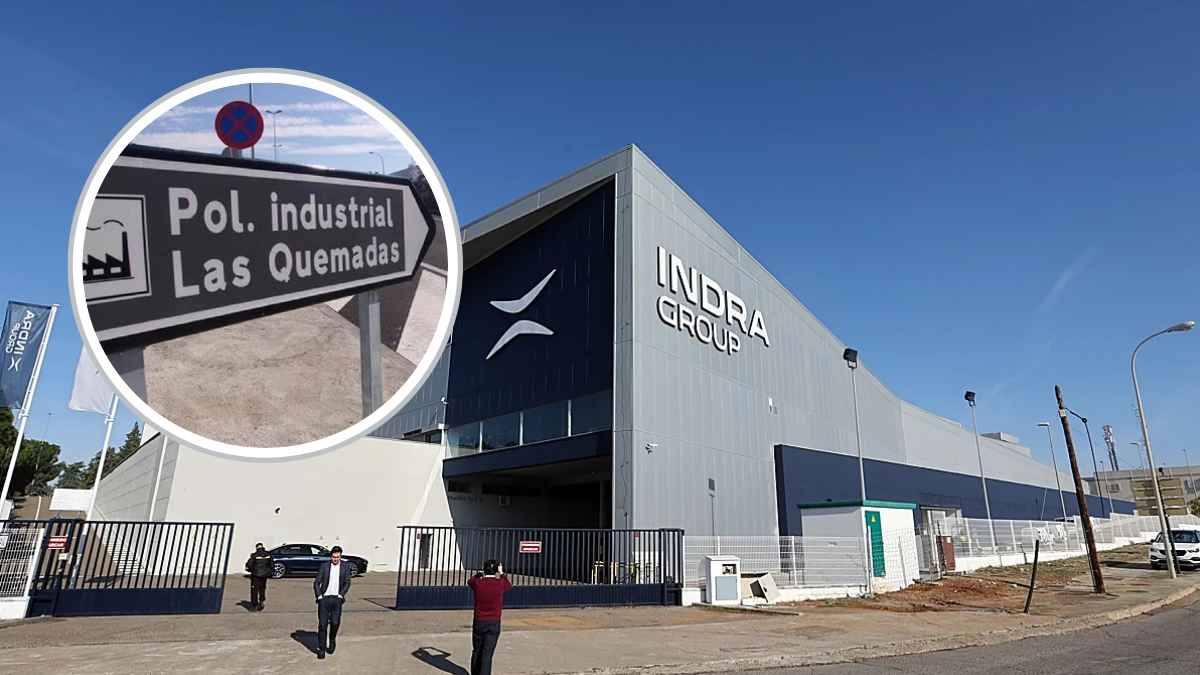 Planta de Indra en el polígono industrial de Las Quemadas en Córdoba donde se crearán 450 empleos