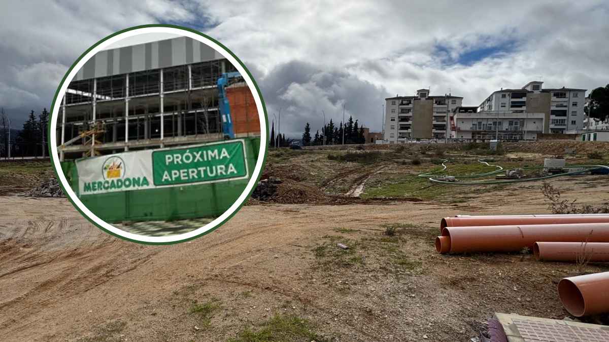 Solar de Ronda donde se construirá un nuevo Mercadona en el antiguo terreno previsto para Eroski