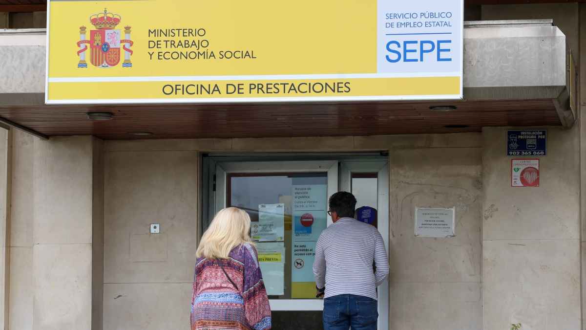 Oficina del SEPE donde se tramita la ayuda de hasta 570 euros mensuales para desempleados sin paro