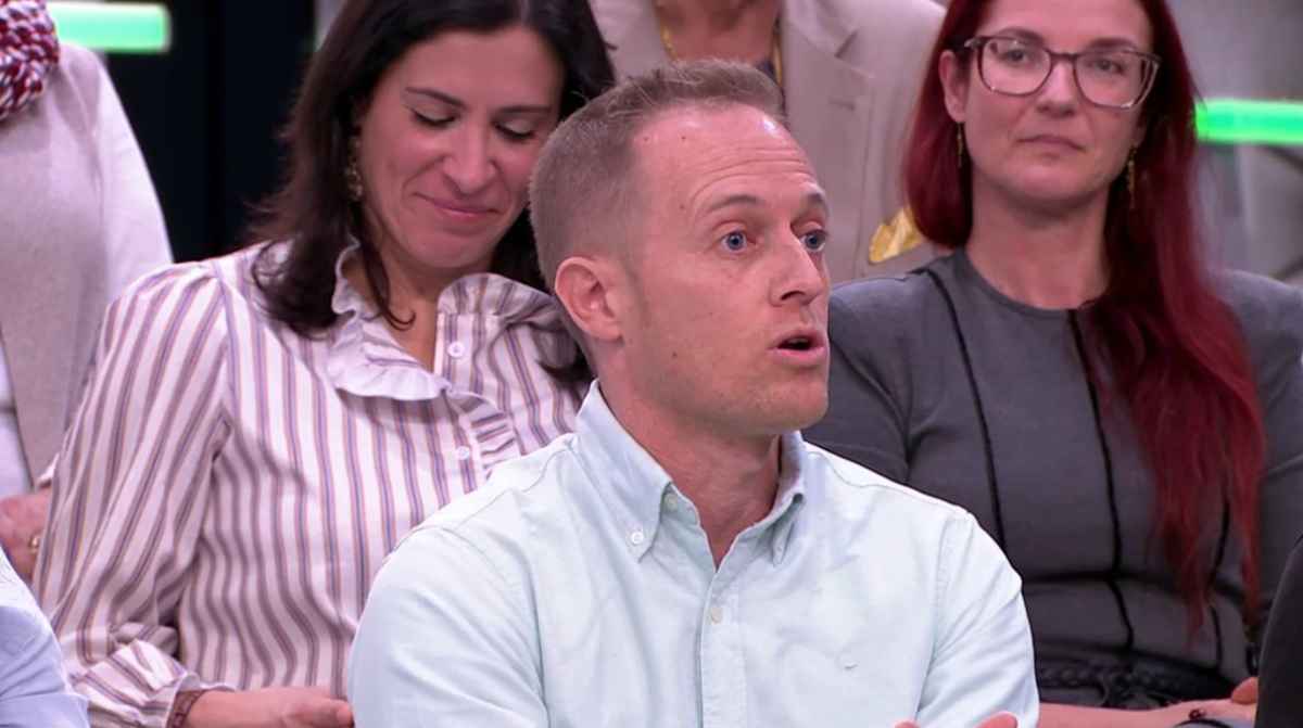 David Canales, empresario, durante una intervención en televisión sobre el cobro de 2.950 euros por prácticas en su empresa