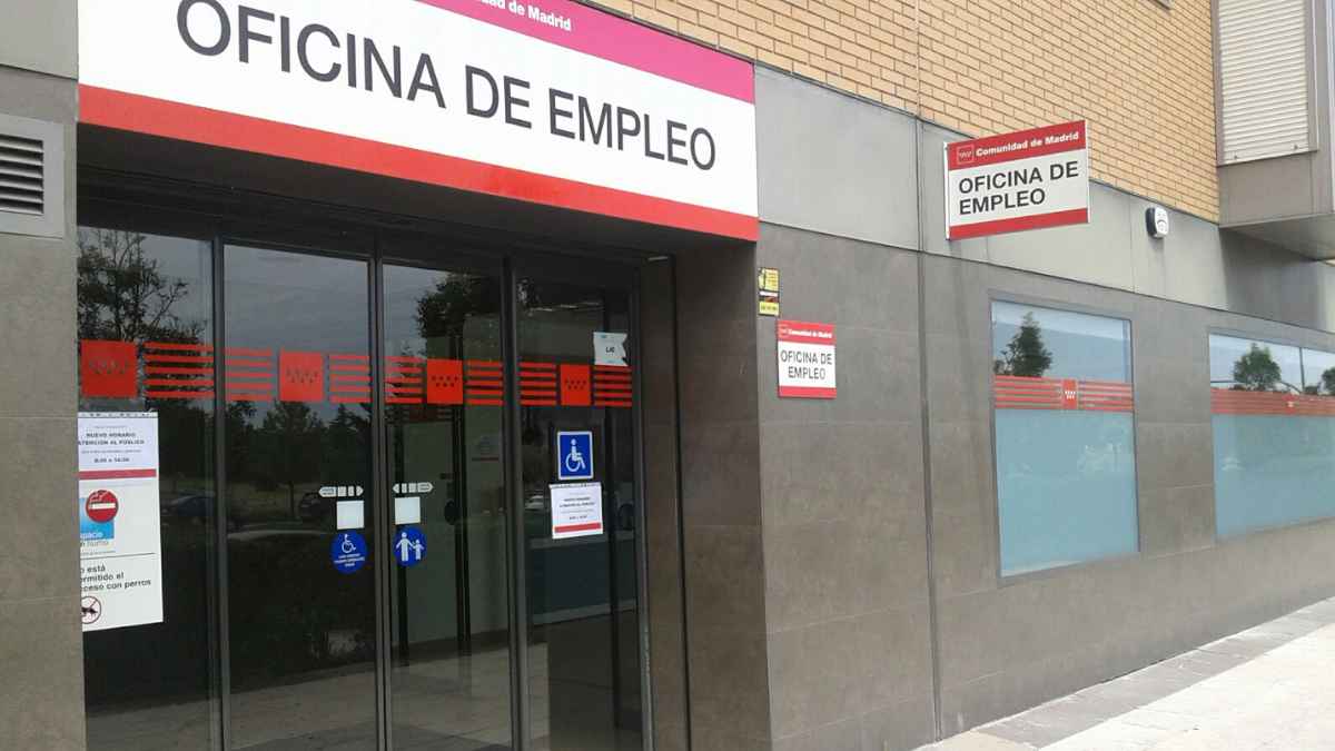 Oficina de empleo donde los trabajadores pueden solicitar el paro tras extinguir el contrato
