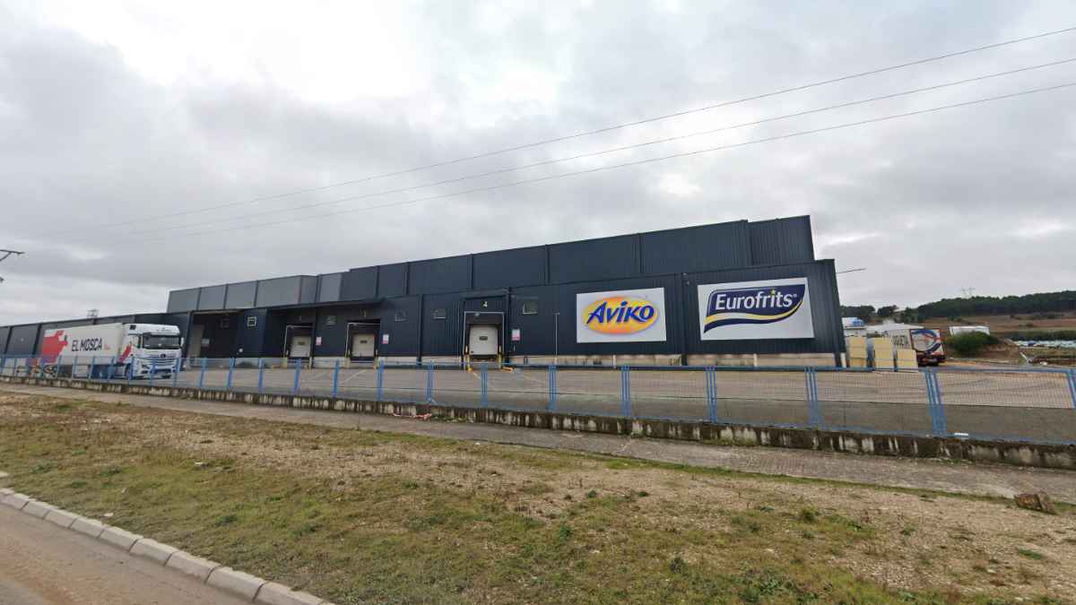 Fábrica de Eurofrits en Burgos tras la ampliación de sus instalaciones para una nueva línea de producción