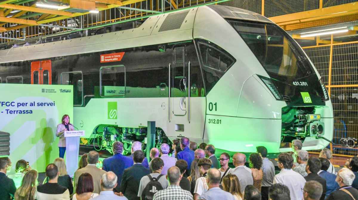 ren de Ferrocarrils de la Generalitat de Catalunya afectado por la huelga con servicios mínimos