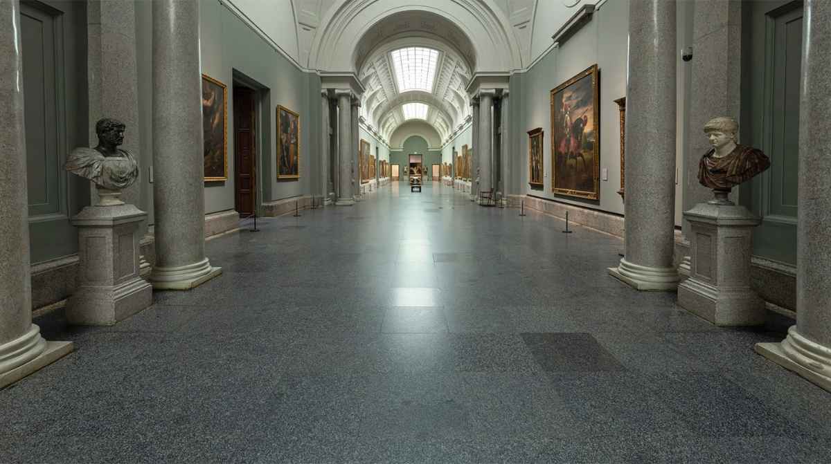 Interior del Museo del Prado donde se celebrará el curso de Formación Profesional sobre salidas profesionales vinculadas al arte