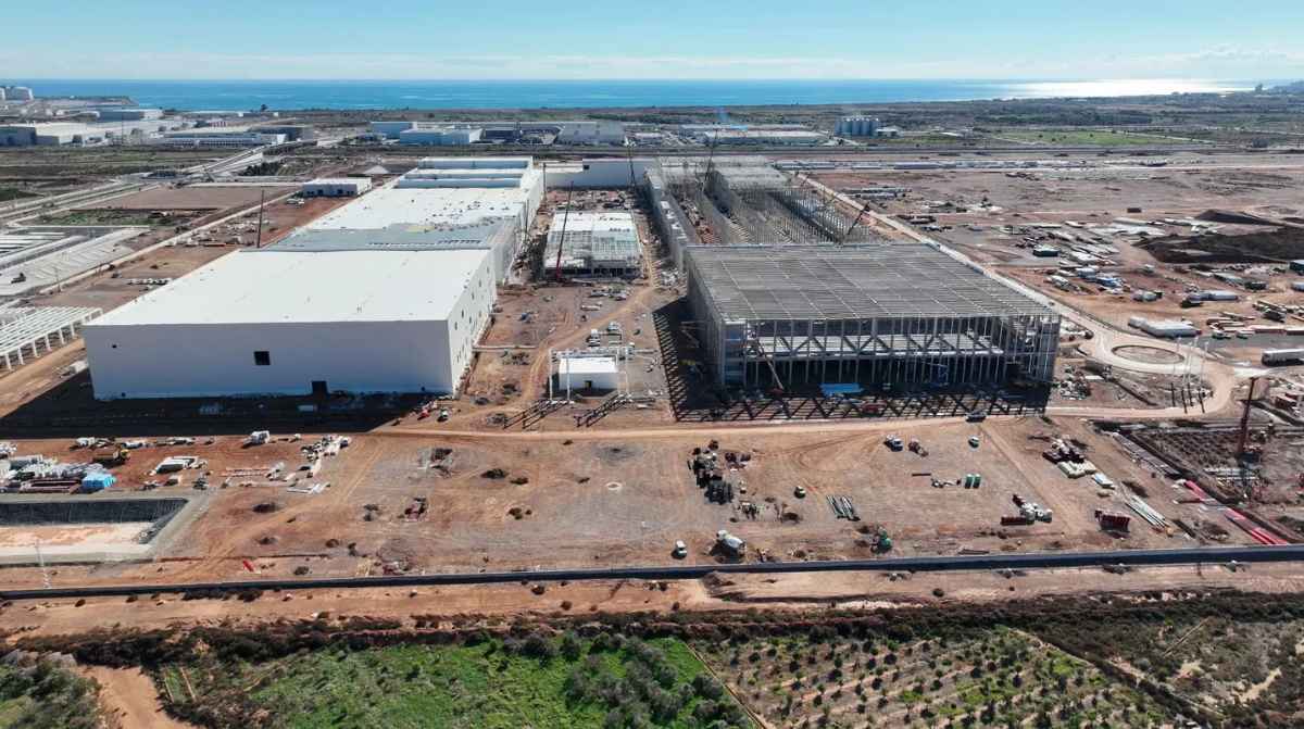 Gigafactoría de PowerCo Volkswagen en Sagunt en construcción donde se crearán 500 empleos