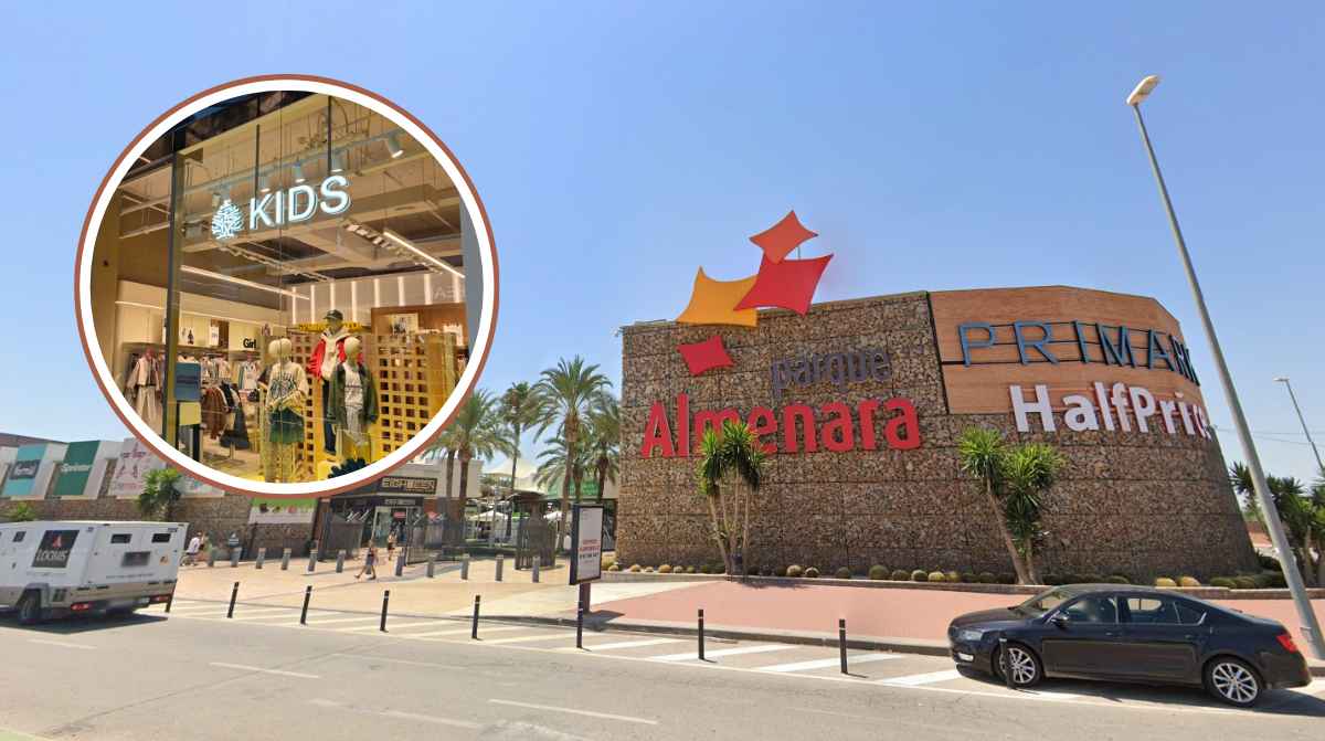 Springfield Kids en el Centro Comercial Parque Almenara de Lorca donde se ofertan puestos de vendedor con contrato fijo