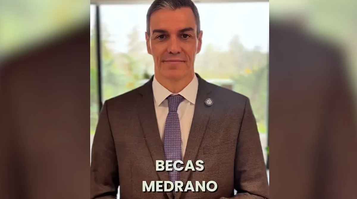 Pedro Sánchez anuncia las becas Medrano para el Erasmus nacional con ayudas de hasta 900 euros al mes