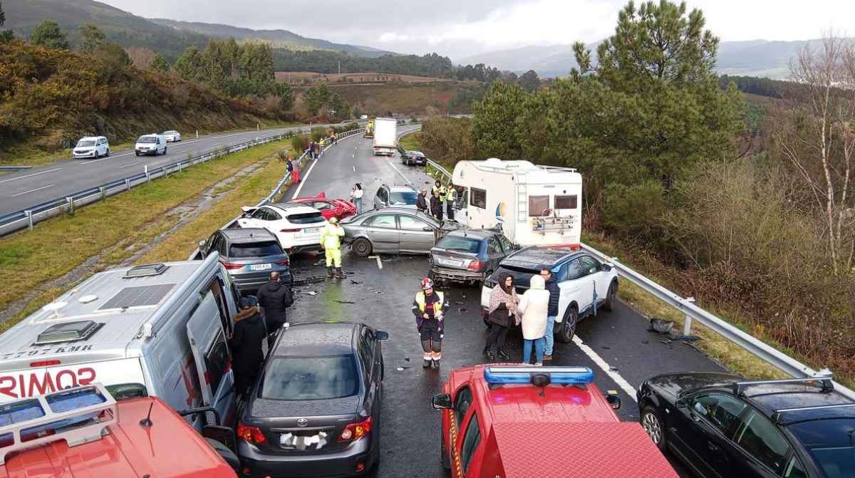Accidente de tráfico tras conducir borracho con coche de empresa durante la jornada laboral