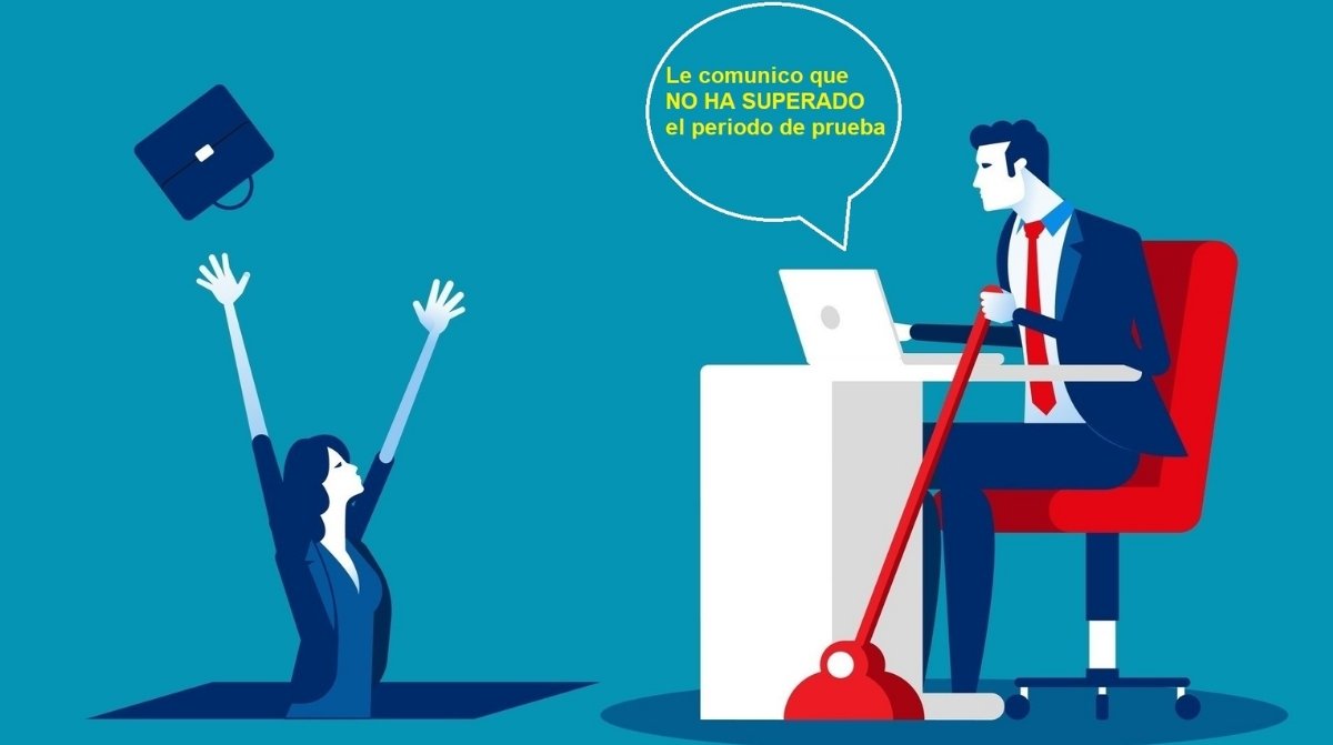 Despido improcedente de trabajador tras 16 años por no superar el periodo de prueba