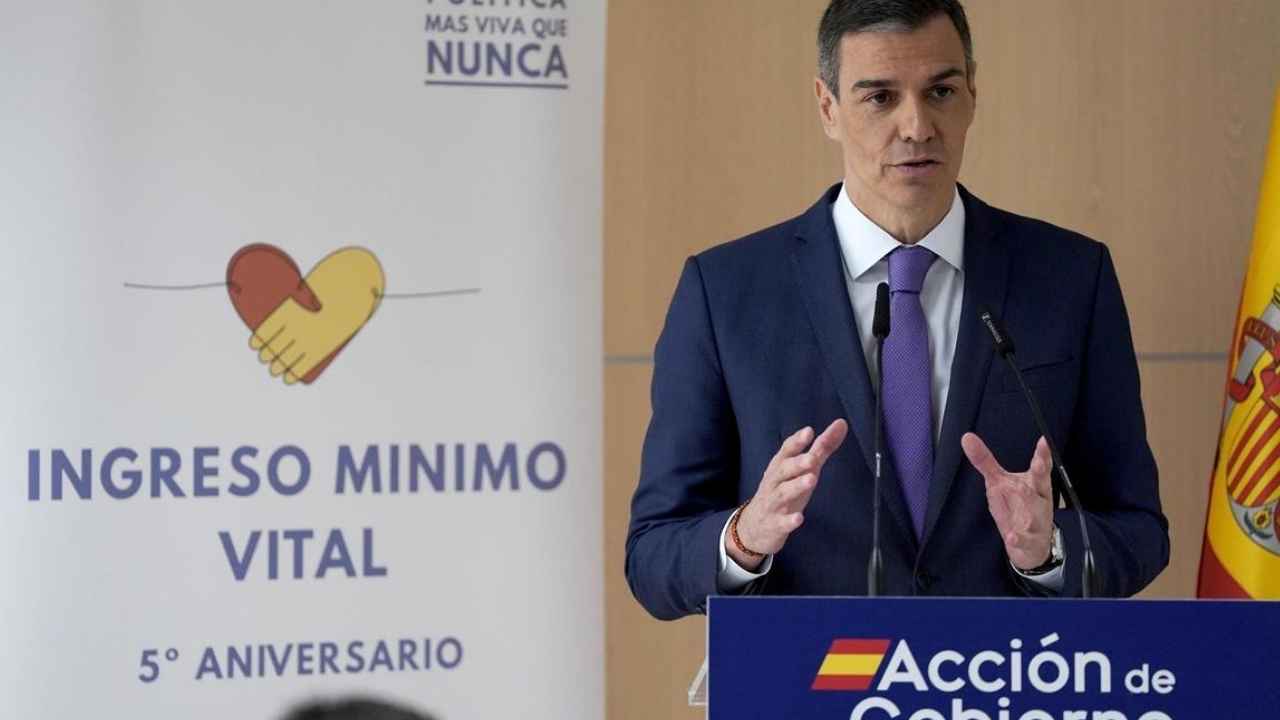 Representante del Gobierno durante un acto sobre el Ingreso Mínimo Vital en España.